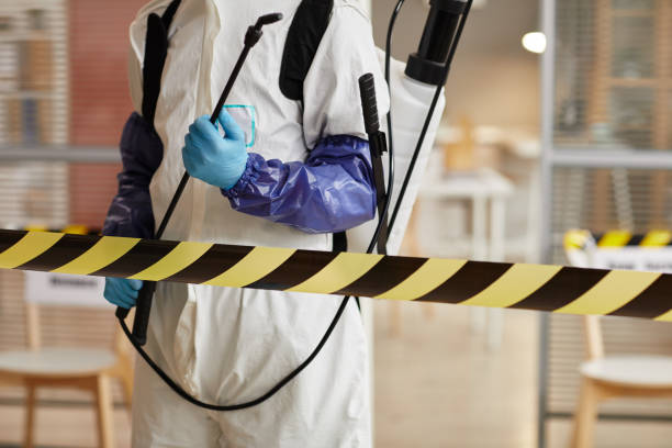 Professional Unattended Death Cleanup technician working in Lake Odessa, MI